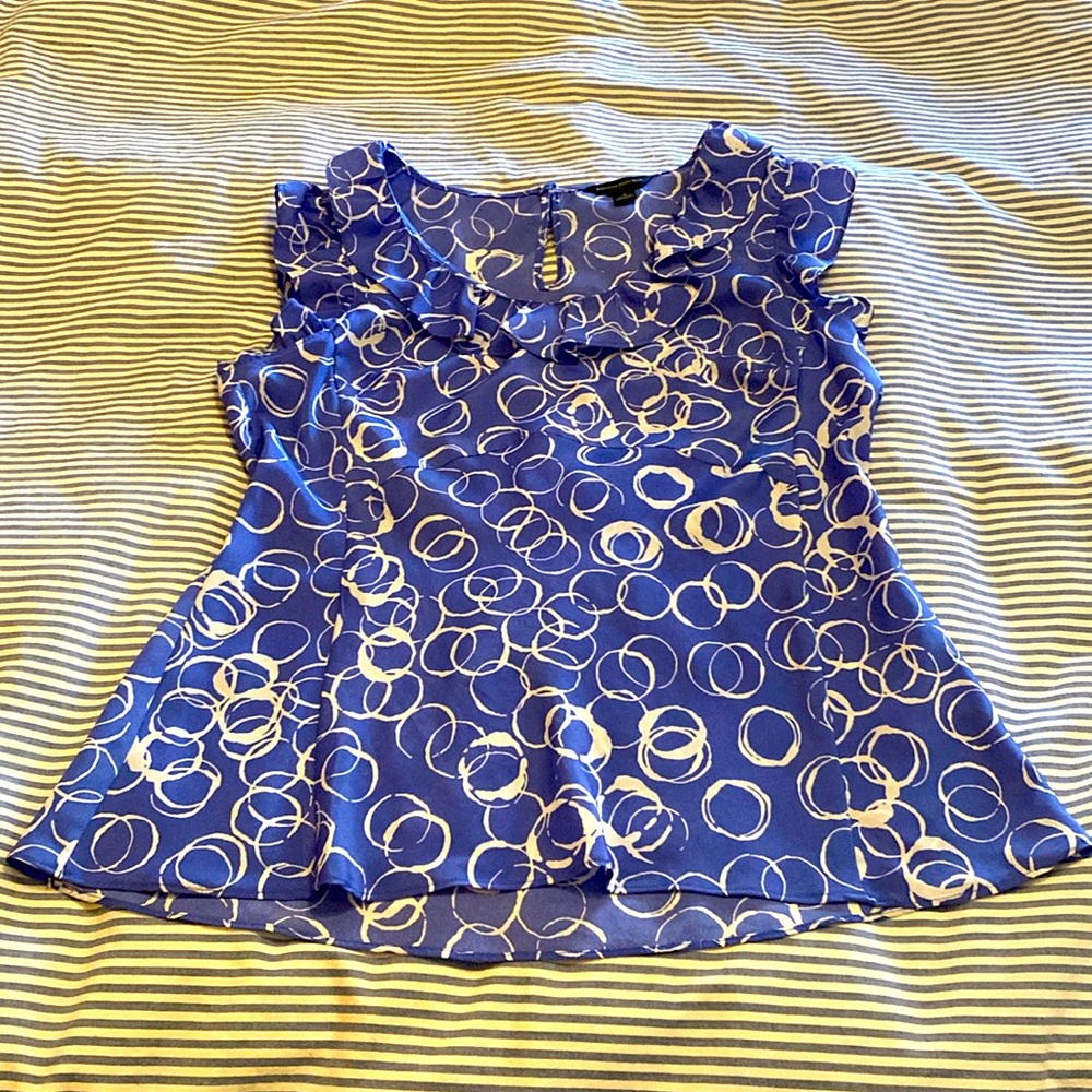 Banana Republic “keyhole back” blouse